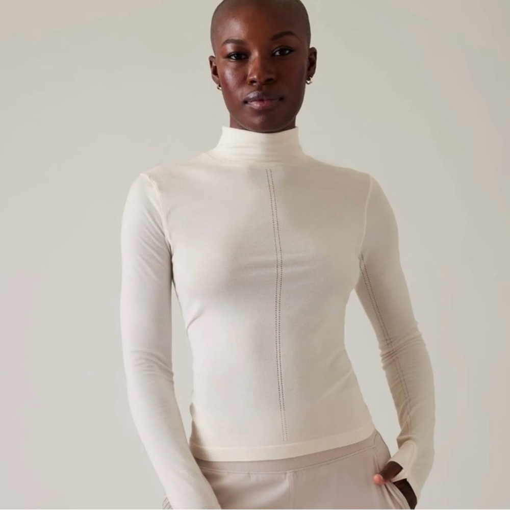 NWT Athleta seamless turtleneck